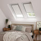 ColorizedZoom Elements Pale Grey Blackout Blind for Keylite® Windows 3010