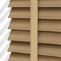 ColorizedPLA Metropolitan Classic Oak & Buff Wooden Blind - 50mm Slat 3101