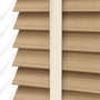 ColorizedPLA Metropolitan Classic Oak & Oatmeal Wooden Blind - 50mm Slat 3102