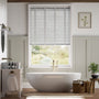 Colorized Metropolitan Iron & Cool Grey Wooden Blind - 50mm Slat 3104