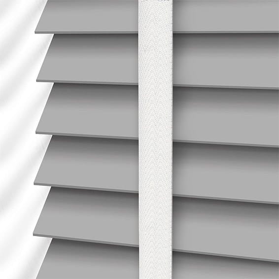 ColorizedPLA Metropolitan Iron & Parchment Wooden Blind - 50mm Slat 3105