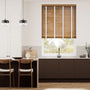 Colorized Metropolitan Maple & Parchment Wooden Blind - 50mm Slat 3108
