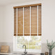 ColorizedZoom Metropolitan Maple & Parchment Wooden Blind - 50mm Slat 3108
