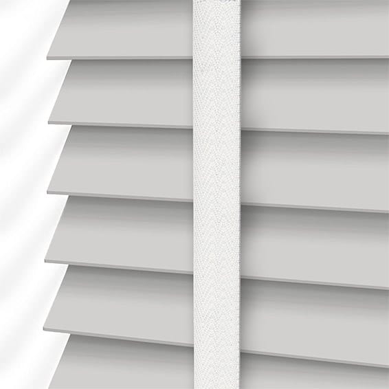 ColorizedPLA Metropolitan Thunder Grey & Parchment Wooden Blind - 50mm Slat 3115