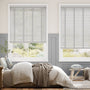 Colorized Metropolitan Thunder Grey & Stone Wooden Blind - 50mm Slat 3116