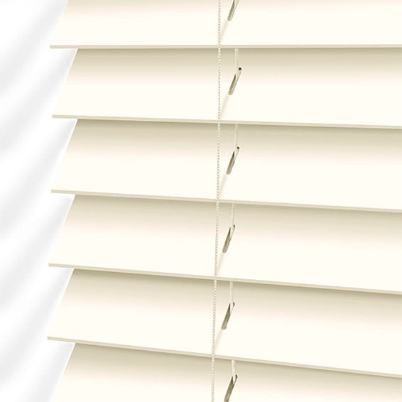 ColorizedPLA Metropolitan Vanilla Wooden Blind - 50mm Slat 3135