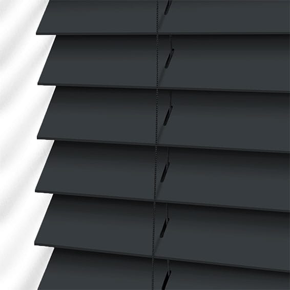 ColorizedPLA Metropolitan Dark Slate Wooden Blind - 50mm Slat 3130