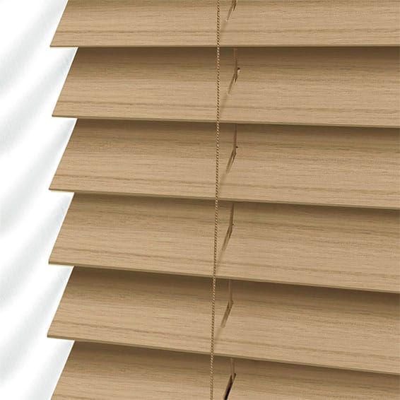 ColorizedPLA Metropolitan Classic Oak Wooden Blind - 50mm Slat 3136