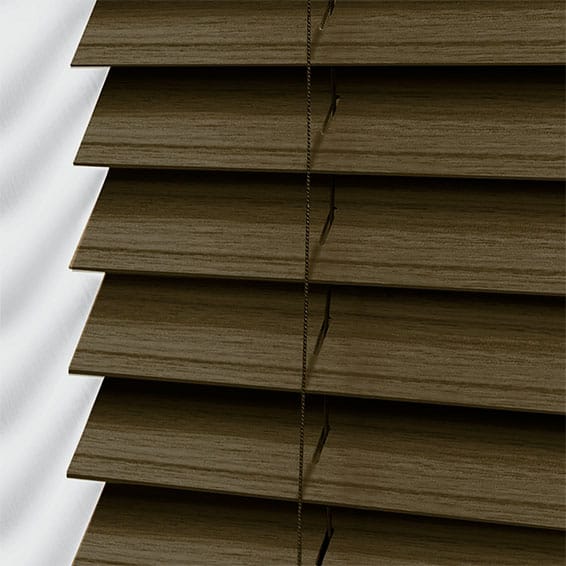 ColorizedPLA Metropolitan Wenge Wooden Blind - 50mm Slat 3138