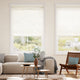 Colorized Eggshell Faux Wood Blind - 50mm Slat 3154