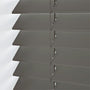 ColorizedPLA Steeple Grey Faux Wood Blind - 50mm Slat 3172