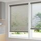 ColorizedZoom Cobblestone Grey Faux Wood Blind - 50mm Slat 3167