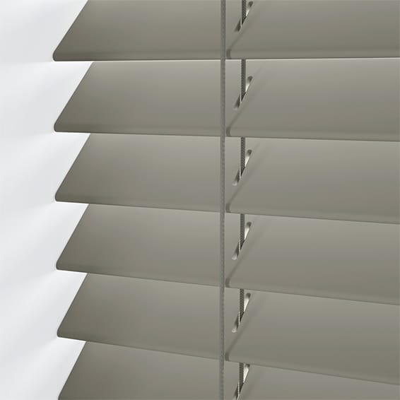 ColorizedPLA Pebble Grey Faux Wood Blind - 50mm Slat 3171