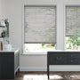 Colorized Harbour Grey Faux Wood Blind - 50mm Slat 3170