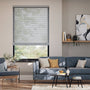 Colorized Urban Grey Faux Wood Blind - 50mm Slat 3161