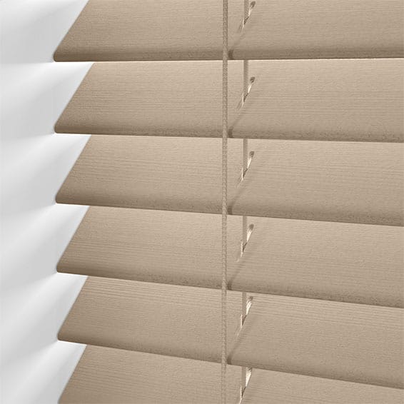 ColorizedPLA Cosmopolitan Taupe Grey Wooden Blind - 50mm Slat 3193