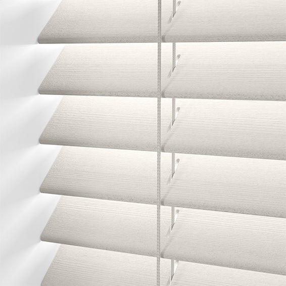 ColorizedPLA Cosmopolitan White Mist Wooden Blind - 50mm Slat