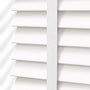 ColorizedPLA Tampa Alpine White & Igloo Faux Wood Blind - 50mm Slat 3215