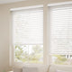 ColorizedZoom Tampa Alpine White Faux Wood Blind - 50mm Slat 3218
