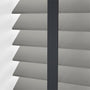ColorizedPLA Atlanta Warm Grey & Midnight Faux Wood Blind - 50mm Slat 3223