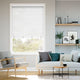 Colorized Atlanta Bright White Faux Wood Blind - 50mm Slat 3226