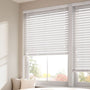 ColorizedZoom Atlanta Flint Grain Faux Wood Blind - 50mm Slat 3227