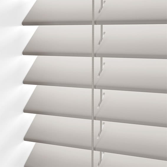 ColorizedPLA Pale Grey Wooden Blind - 50mm Slat 3248