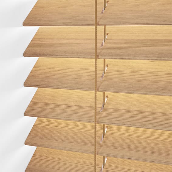 ColorizedPLA Autumn Oak Wooden Blind - 50mm Slat 3243
