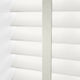 ColorizedPLA Chiffon White & Chic Grey Wooden Blind - 50mm Slat 3257