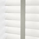 ColorizedPLA Chiffon White & Elephant Grey Wooden Blind - 50mm Slat
