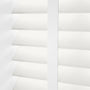 ColorizedPLA Chiffon White & Glacial White Wooden Blind - 50mm Slat 3259