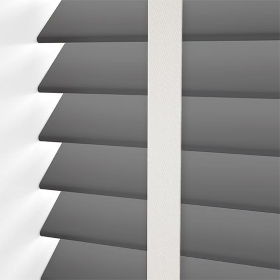 ColorizedPLA Husky Grey & White Chantilly Wooden Blind - 50mm Slat 3263