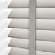 ColorizedPLA Pale Grey & Elephant Grey Wooden Blind - 50mm Slat 3264