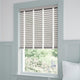 ColorizedZoom Pale Grey & White Chantilly Wooden Blind - 50mm Slat 3265