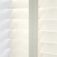 ColorizedPLA Vintage White & Sage Wooden Blind - 50mm Slat 3270