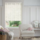 Colorized Vintage White & Soft Cotton Wooden Blind - 50mm Slat 3271