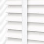 ColorizedPLA Alto White & Tundra Faux Wood Blind - 50mm Slat 3272