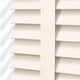ColorizedPLA Eggshell & Ivory Faux Wood Blind - 50mm Slat 3279