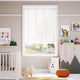 Colorized Frost White & Tundra Faux Wood Blind - 50mm Slat 3281