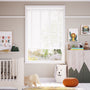 Colorized Frost White & Tundra Faux Wood Blind - 50mm Slat 3281