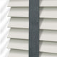 ColorizedPLA Grey Goose & Anthracite Faux Wood Blind - 50mm Slat 3282