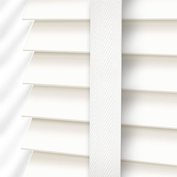 ColorizedPLA Parchment & Chalk  Faux Wood Blind 3286