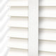 ColorizedPLA Parchment & Chalk  Faux Wood Blind 3286