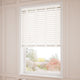ColorizedZoom Parchment & Chalk  Faux Wood Blind 3286