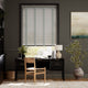 Colorized Smokey Ash & Smoke Faux Wood Blind - 50mm Slat 3290