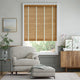 Colorized Macadamia Oak & Alabaster Wooden Blind - 50mm Slat 3293