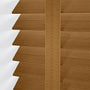 ColorizedPLA Macadamia Oak & Camel Wooden Blind - 50mm Slat 3294