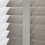 ColorizedPLA Grey Silver Grain & Warm Grey Faux Wood Blind - 50mm Slat 3303