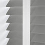ColorizedPLA Harbour Grey & Chalk Faux Wood Blind - 50mm Slat 3304