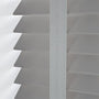 ColorizedPLA Harbour Grey & Smoke Faux Wood Blind - 50mm Slat 3306